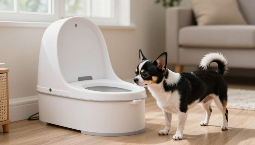 mictório para cães de pequeno porte