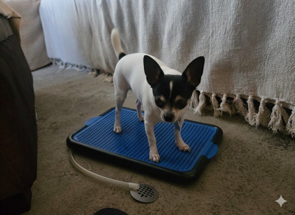 Tapete higiênico ou mictório para cachorro pequeno: qual escolher? 2 Cao Mictorio