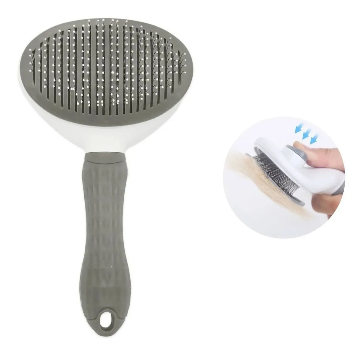 Melhores escovas removedoras de pelos para cachorro pequeno em 2026 3 Escova Rasqueadeira