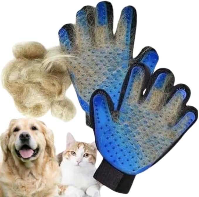 Melhores escovas removedoras de pelos para cachorro pequeno em 2026 4 Luva Removedora de Pelos