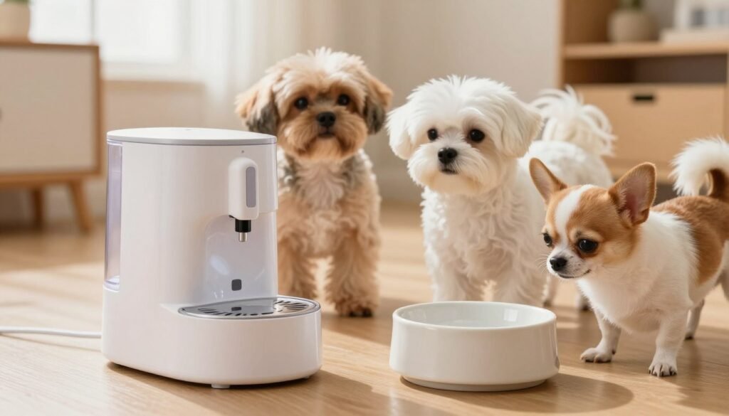 bebedouro automático vs pote tradicional