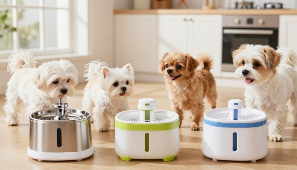 comparação de bebedouros automáticos