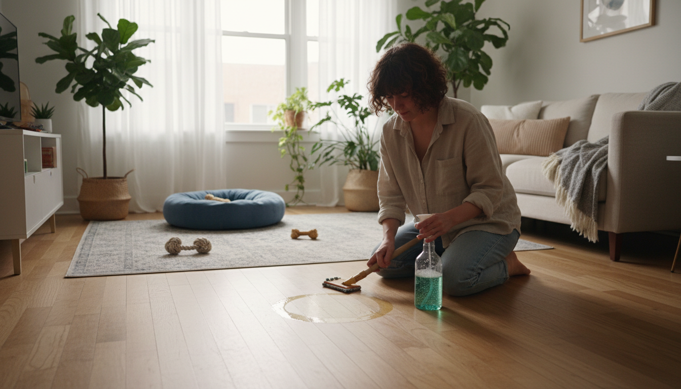 como tirar cheiro de xixi de cachorro