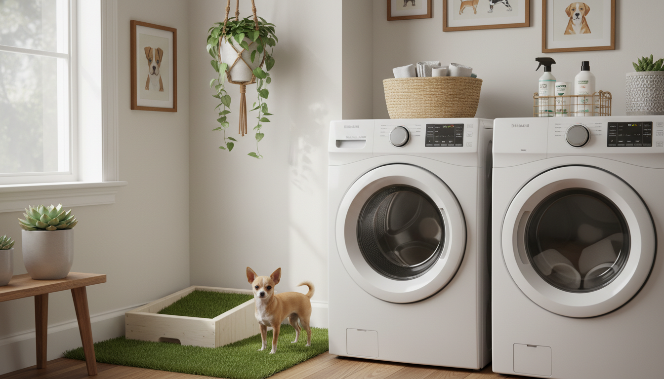 onde colocar o mictório do cachorro no apartamento