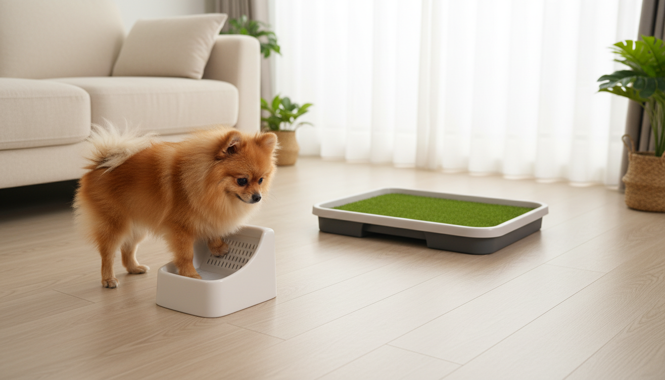 tamanho ideal de mictório para cachorro pequeno