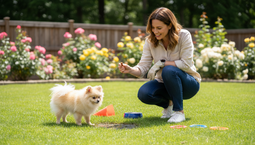treinamento de cachorro
