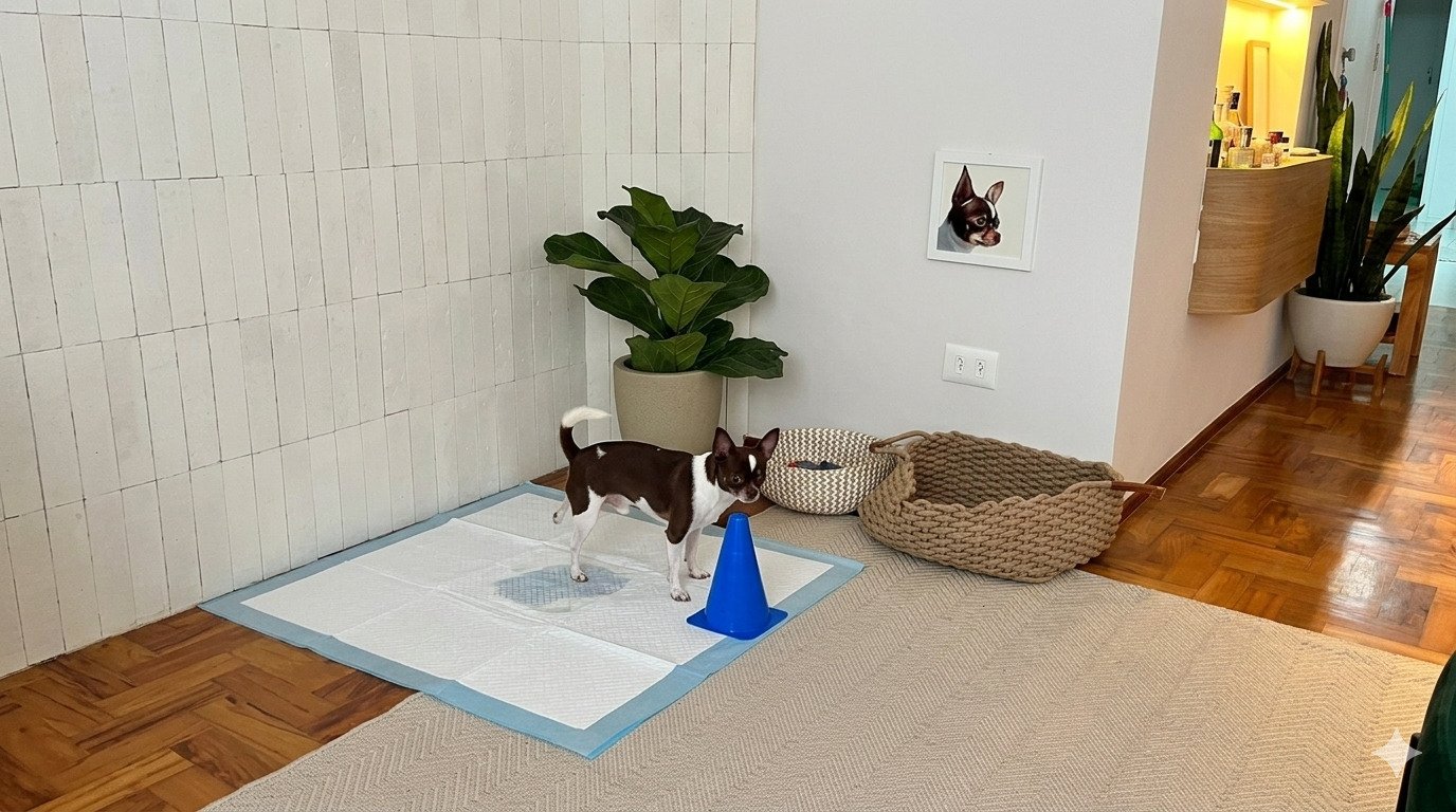 cachorro faz muito xixi