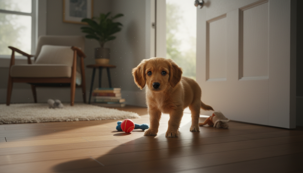 cachorro urina quando fica sozinho