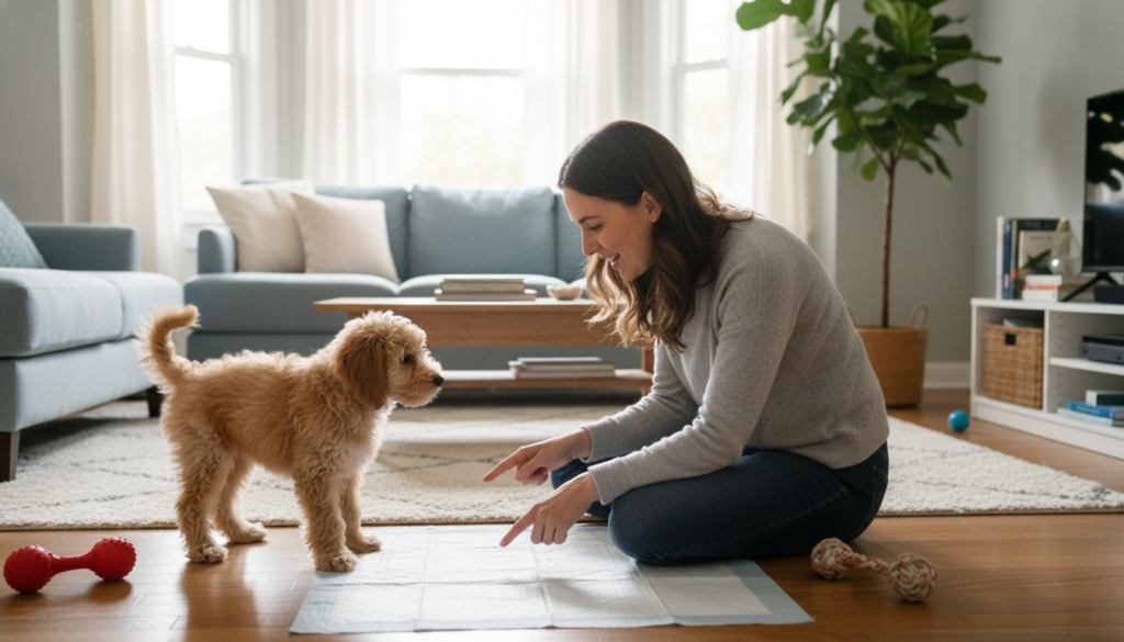 como ensinar cachorro a fazer xixi no lugar certo